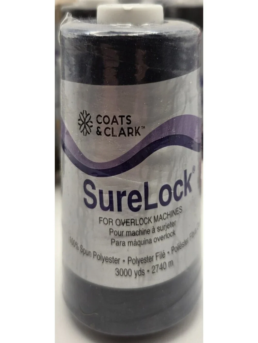 19 Coats & Clark SureLock Serger Thread 3000 Yard Cones Assorted Colors New